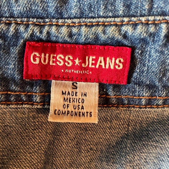 Upcycled y2k Guess Jeans Vest - Picture 4 of 4